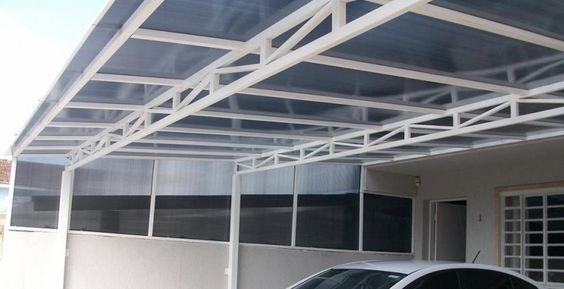Teto Gold - Toldo fixo policarbonato Alveolar